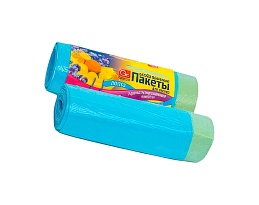 Мешки для мусора 35 л, ароматизированные, Морской Бриз, голубые, в рулоне 10 шт., ПНД, 12 мкм, 560х530 мм, GRIFON Aroma, 101-080 M в Липецке