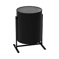 Урна металлическая уличная, Титан, 25 л, цвет черный в Липецке