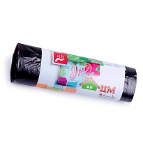 Мешки для мусора 30 л, черные, в рулоне 20 шт., ПНД, 6 мкм, 600х500 мм, Концепция Быта ЭкоДом, 601348 в Липецке Мешки для мусора 30 л, черные, в рулоне 20 шт., ПНД, 6 мкм, 600х500 мм, Концепция Быта ЭкоДом, 601348 в Липецке