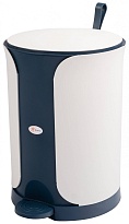 Контейнер для мусора Sтилъ с педалью 11 л синий 11 синий в Липецке Контейнер для мусора Sтилъ с педалью 11 л синий 11 синий в Липецке