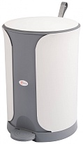 Контейнер для мусора Sтилъ с педалью 18 л серый 18 серый в Липецке Контейнер для мусора Sтилъ с педалью 18 л серый 18 серый в Липецке