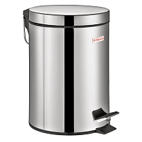 Ведро-контейнер для мусора (урна) с педалью LAIMA Classic, 3 л, со съемным внутренним ведром в Липецке