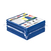 Мешки для мусора 160 л, синие, в пачке 10 шт., ПВД, 40 мкм, 900х1100 мм, i-Bag