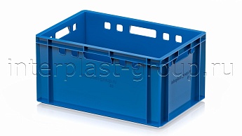 Ящик для мяса и колбасных изделий Е-3 голубой в Липецке