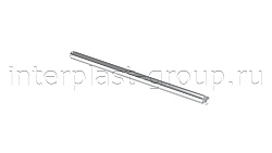 Ось металлическая для контейнера 120 л.