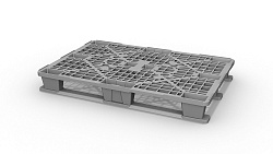 Поддон пластиковый на трех полозьях 1200х800х150