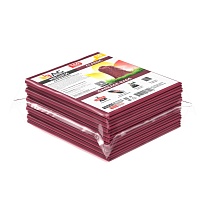 Мешки для мусора 160 л, бордовые, в пачке 10 шт., ПВД, 40 мкм, 900х1100 мм, i-Bag в Липецке